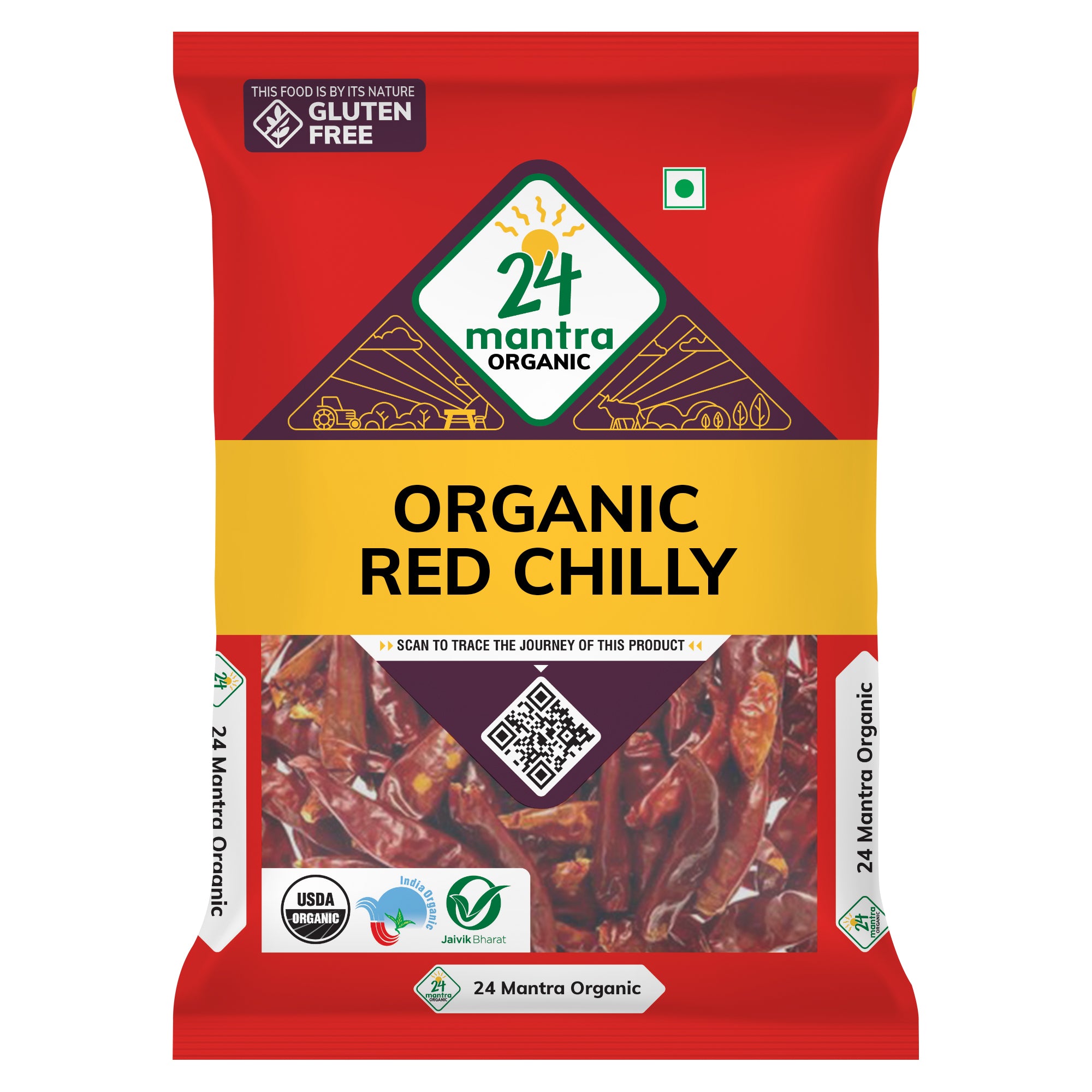 Organic Red Stick Chilly