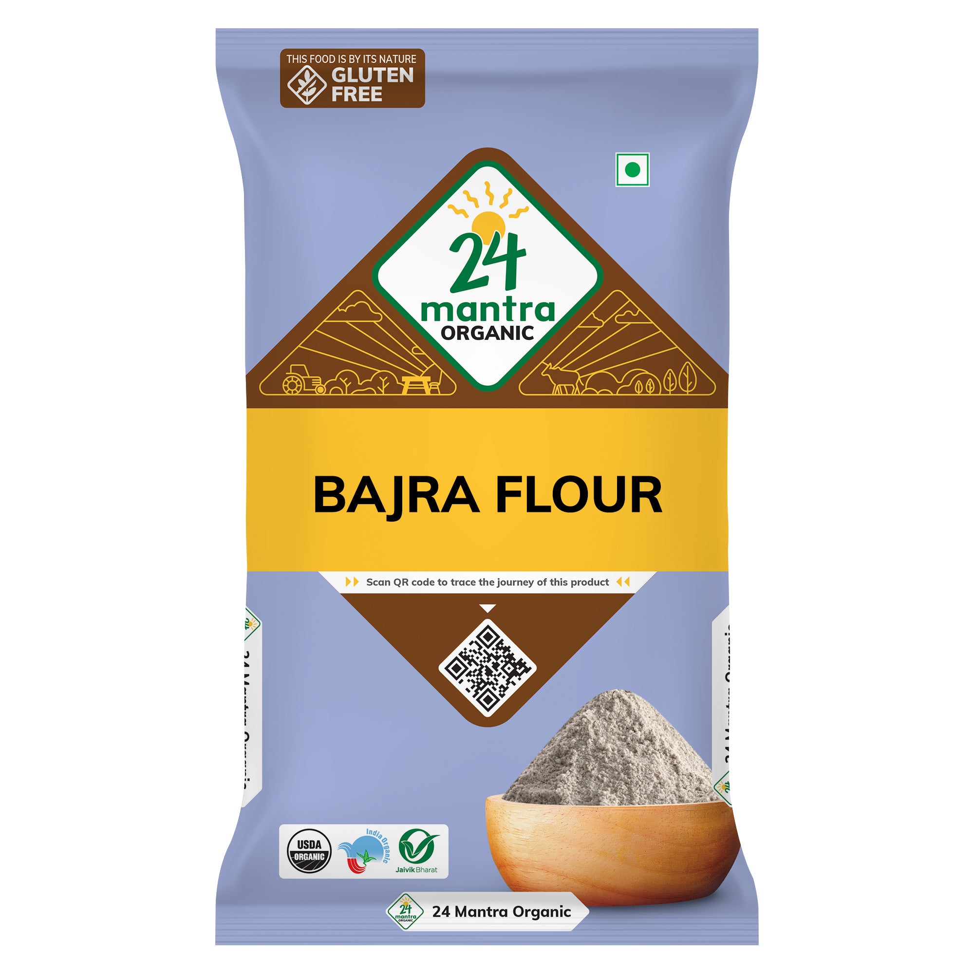 Organic Bajra Flour -500g
