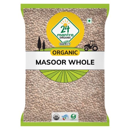 Organic Masoor Whole