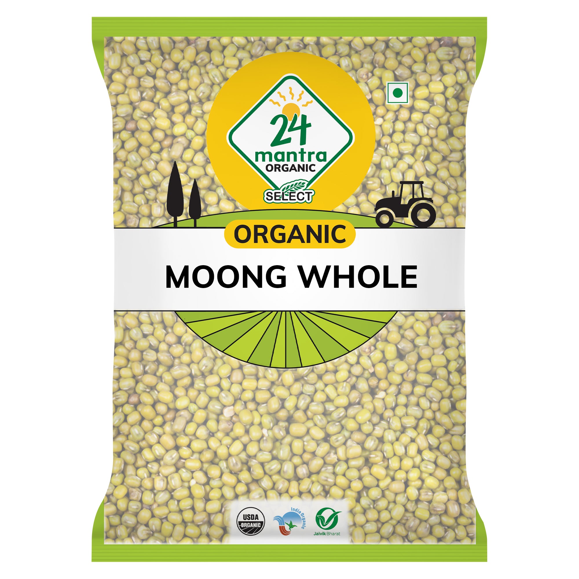 Organic Moong Whole