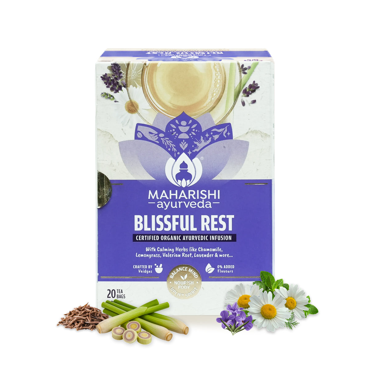Blissful Rest: Ayurvedic Sleep Tablets Alternative | Herbal Tea
