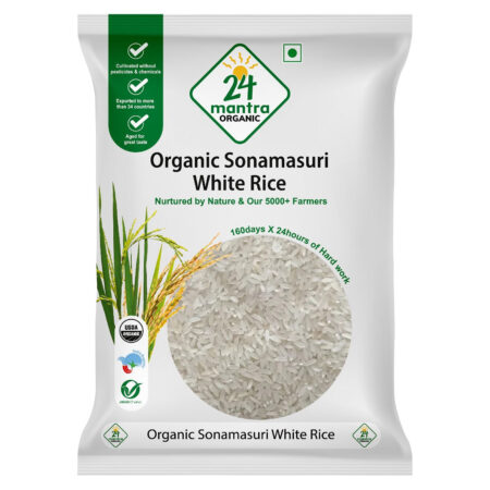 Organic Sonamasuri White Rice