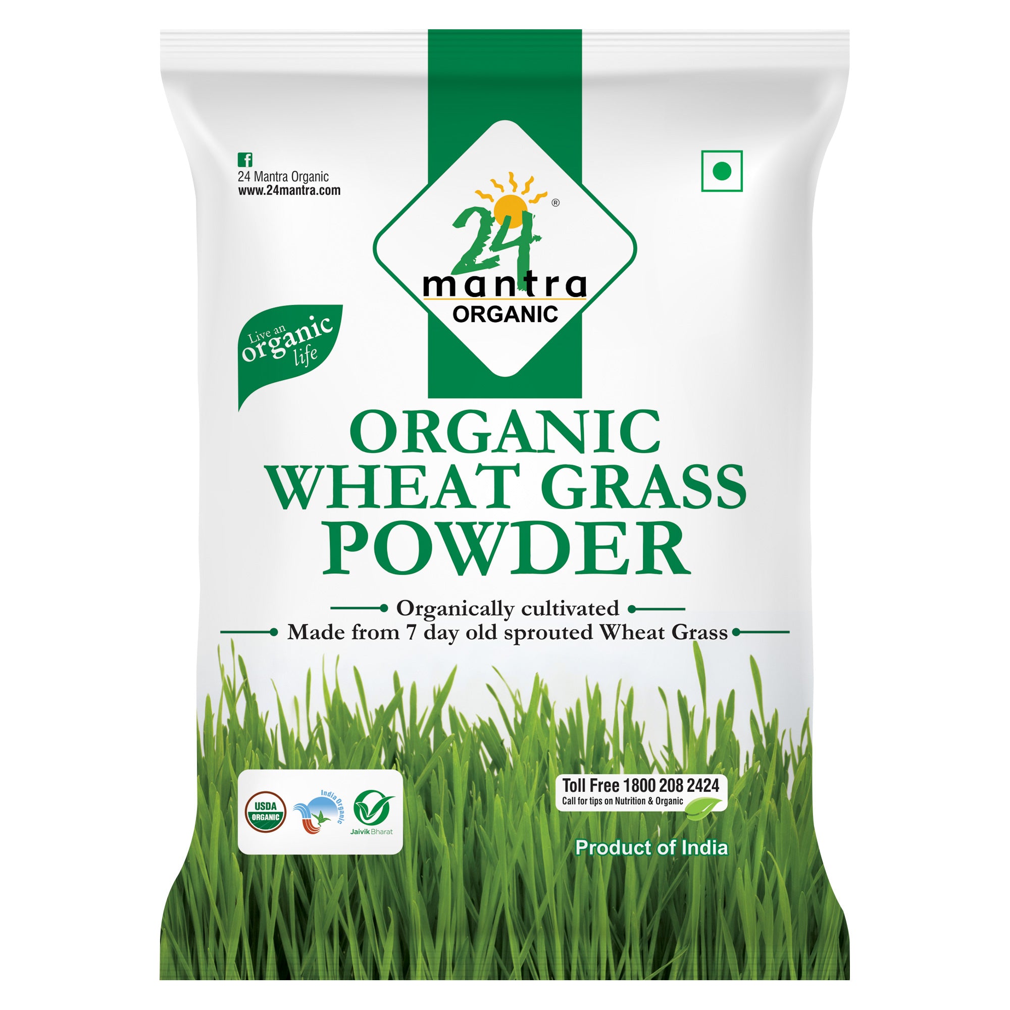Organic Wheat Grass Powder -100g