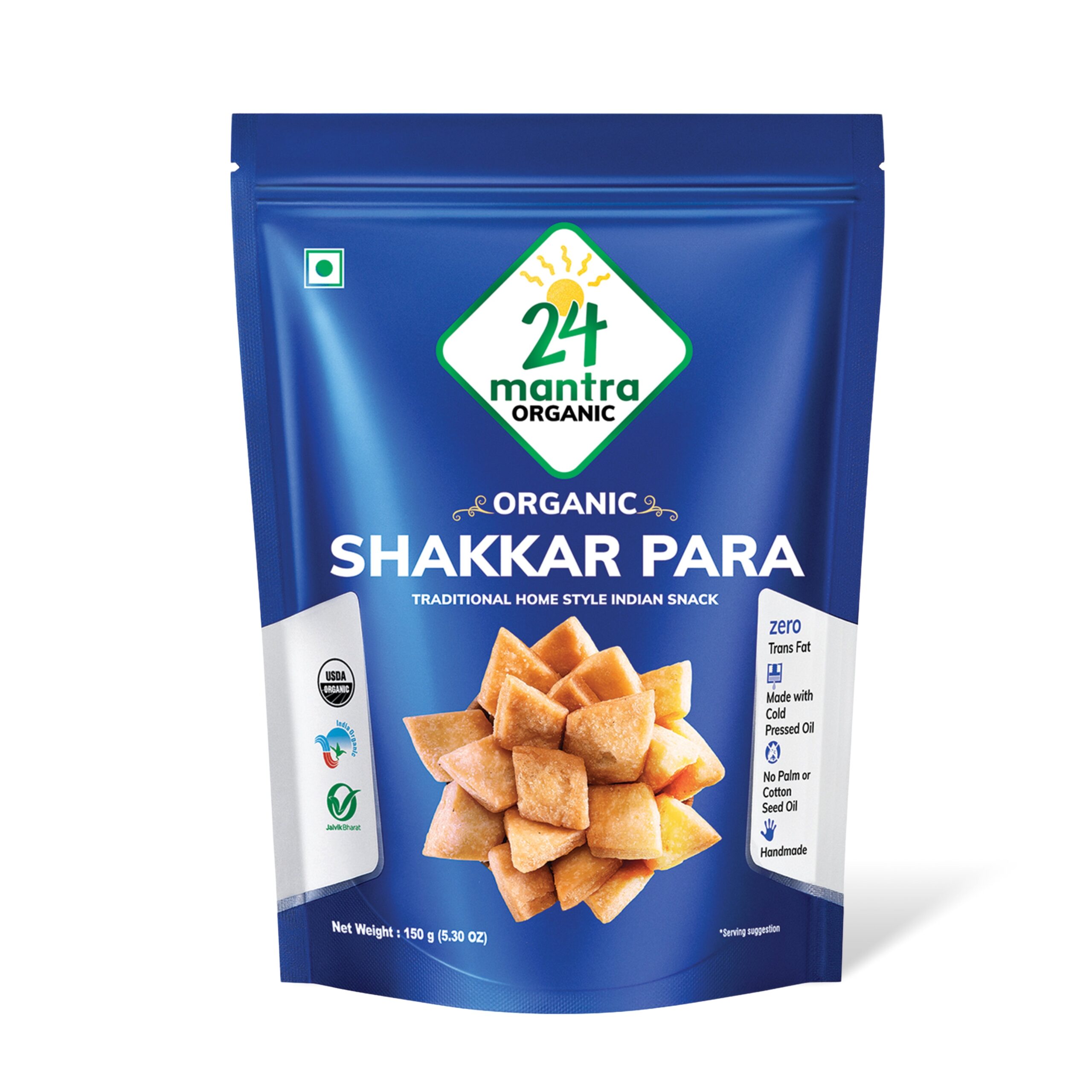 Organic Shakkar Para 150g