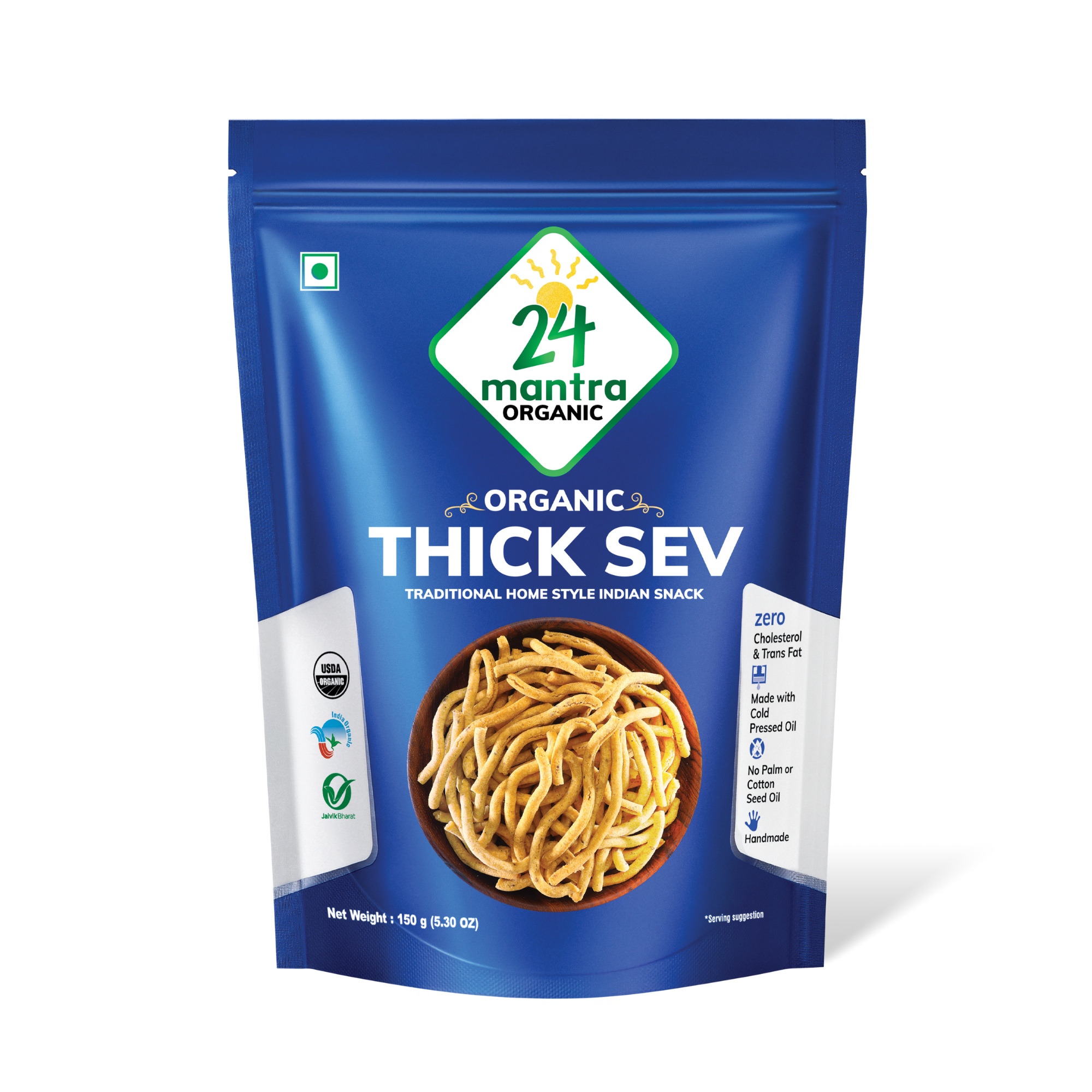 Organic Thick Sev 150g